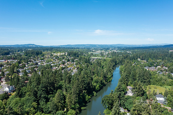Tualatin River Aerial Photo