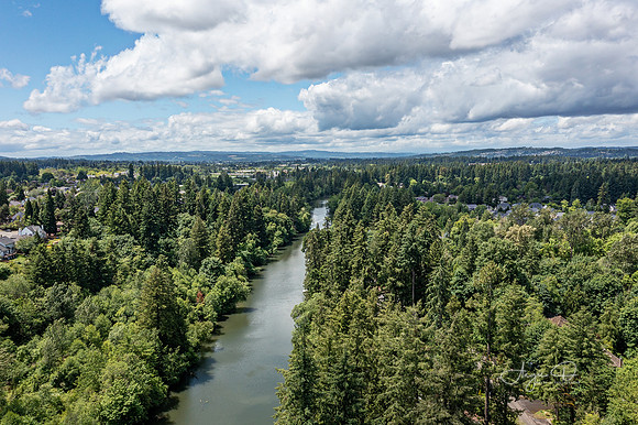 Tualatin River View from Above