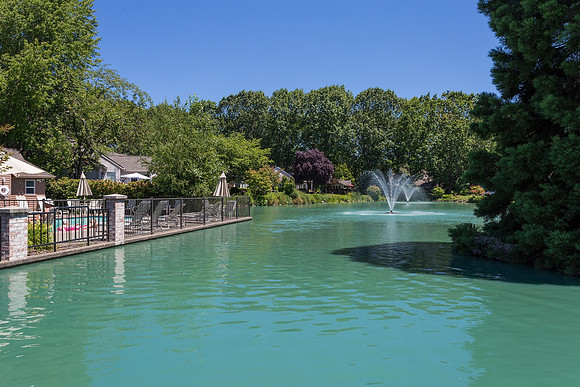 Charbonneau Pond and Fountain #2